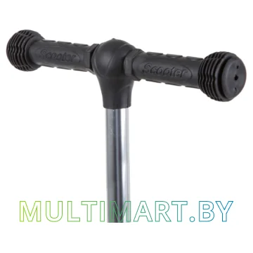 Самокат Novatrack RainBow Basic Black 120BB.RAINBOW.BRD20 (черный/красный, 2020) картинка 6